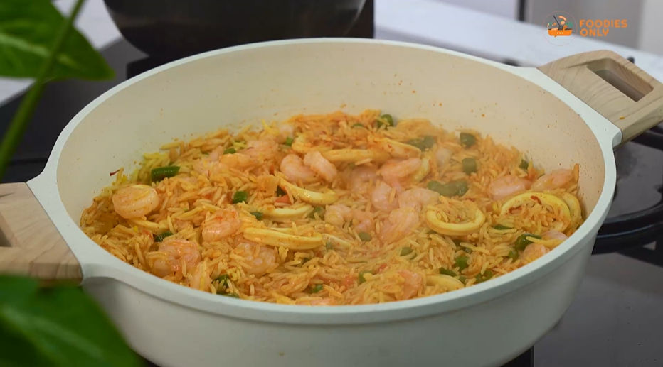 Seafood Paella Recipe